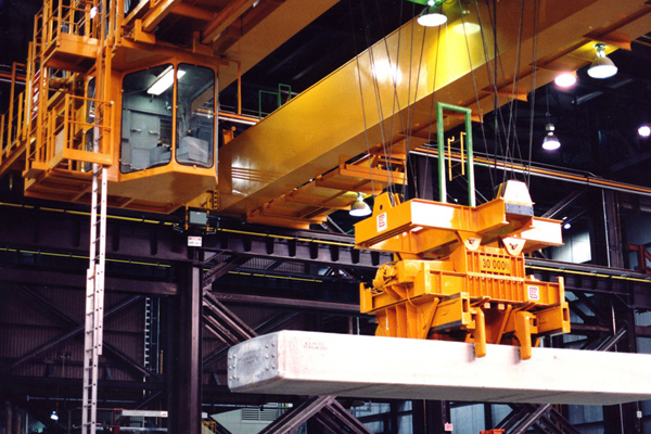 Steel plate handling of Clamp crane